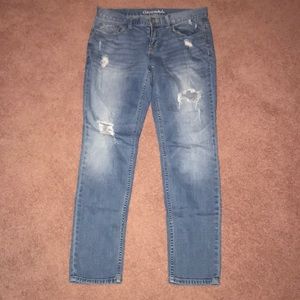 Aeropostale boyfriend skinny jeans